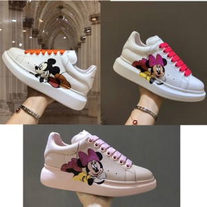 alexander mcqueen official website Disney Mickey Minnie sneakers