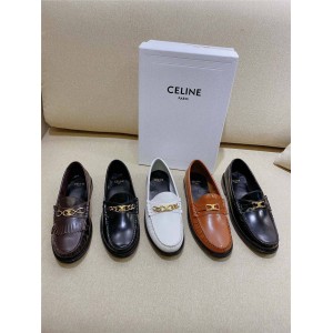 Celine LUCO MAILLON TRIOMPHE leather loafers leather shoes