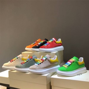 alexander mcqueen official website colorblock heightening shoes sneakers