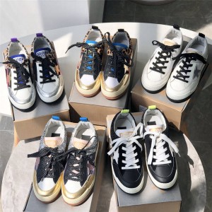 GOLDEN GOOSE GGDB new women's mesh star color matching sneakers