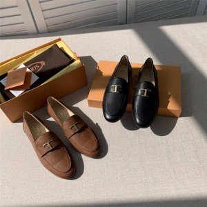 Tod's new women's shoes T TIMELESS leather loafers
