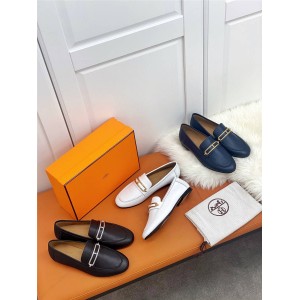 Hermes new women's shoes Colette loafers H211041