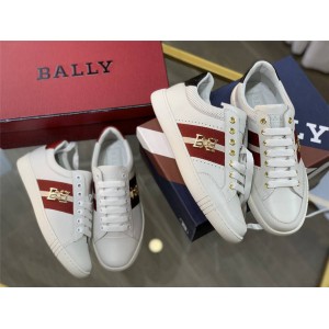 BALLY official website WINTON men and women white leather sneakers 6234705