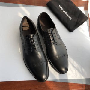 Ermenegildo Zegna men's shoes leather lace-up business shoes