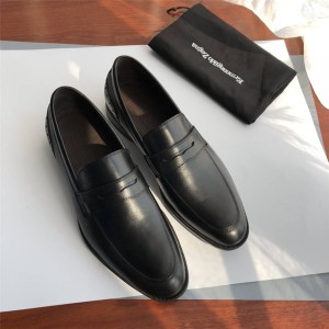 Ermenegildo Zegna official website leather business casual shoes