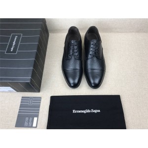 Ermenegildo Zegna Men's Lace Up Business Leather Shoes FLEX Derbys