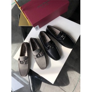 Ferragamo official website men's shoes driving moccasin shoes