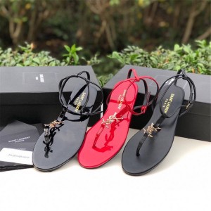 YSL Saint Laurent official website new logo sandals