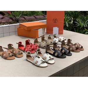 Hermes official website classic new ladies Santorini sandals