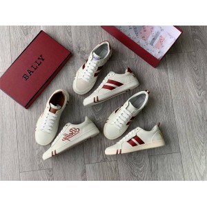 BALLY WIVIAN small white shoes sneakers