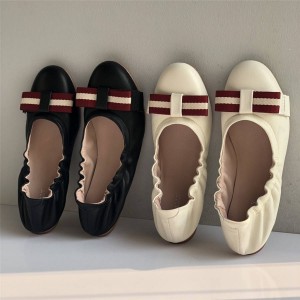 BALLY official website ladies ballet shoes egg roll shoes