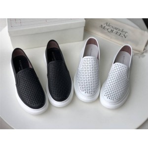 Alexander McQueen Women's Perforated Hollow Casual Shoes