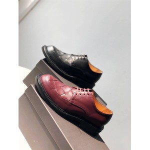 Bottega Veneta BV new woven business casual shoes leather shoes
