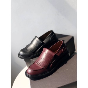 Bottega Veneta BV official website new fringed leather men's loafers
