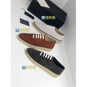Zegna men's shoes new FEAR OF GOD suede sneakers