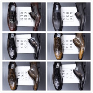 Ferragamo Men's Leather Shoes Loafers Derby Shoes Oxford Shoes