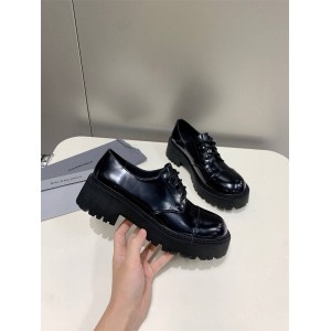 Balenciaga Women's Shoes TRACTOR Lace-Up Platform Derbys