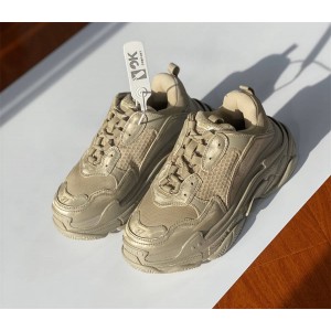 Balenciaga TRIPLE S faded and distressed sneakers 536737/524039