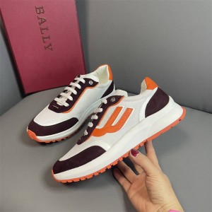 Bally mesh and leather Demmy sneakers