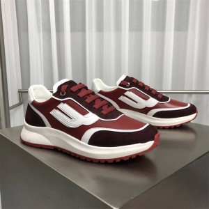 BALLY Colorblock Leather Demmy Sneakers Running Shoes