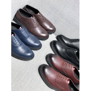BALLY new men's leather lace-up business formal shoes