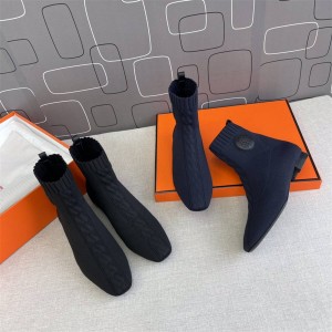 Hermes Botines Duo flat ankle boots socks boots H212162Z