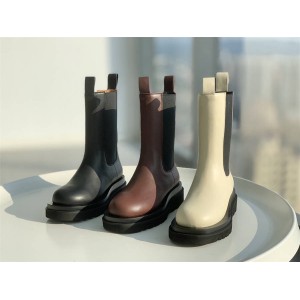 Bottega Veneta BV women's boots LUG leather boots 592045