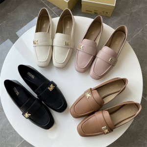 Michael Kors MK Sidney Leather Flats Loafers