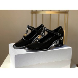 Celine leather shoes BABIES patent leather calfskin thong 33389300