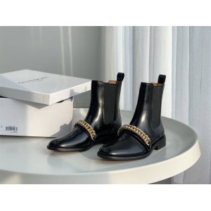 Givenchy Women's Boots Chain Leather Chelsea Boots