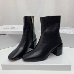 Givenchy Women's Boots New Chunky Heel Zip Booties