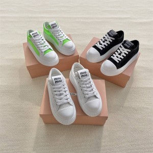 MIUMIU mesh fabric platform sneakers 5E726D