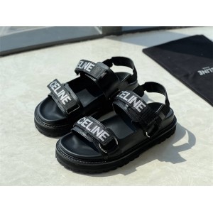 CELINE BULKY cow leather outdoor sandals 345583620