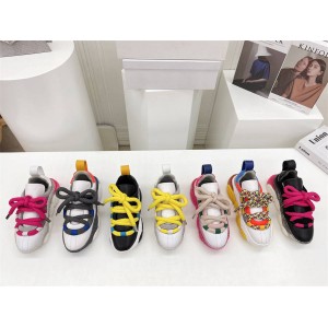 MOSCHINO color transparent bottom sneakers MA15573G0DMO3