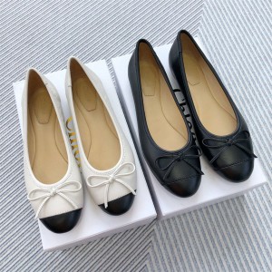 chloe women's shoes new bow ballerina flat shoes