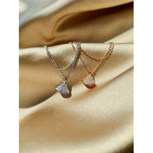 Bvlgari full diamond DIVAS' DREAM skirt fan-shaped bracelet BR857363