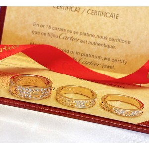Cartier's official website LOVE Gypsophila wide version full diamond ring