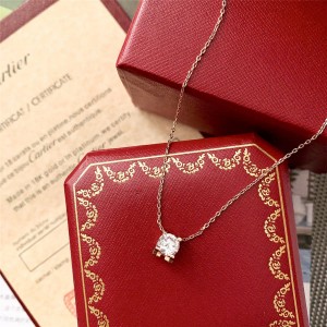 Official website new rose gold diamond C DE CARTIER necklace N7411900