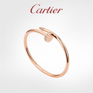 cartier rose gold JUSTE UN CLOU diamond bracelet B6048517