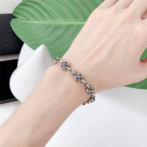 Chrome hearts official website classic Iris scout flower bracelet