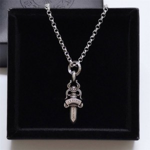 Chrome hearts official website new sword and dagger pendant necklace