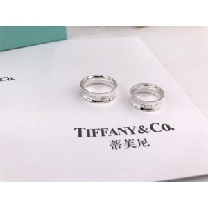 Official website Tiffany 1837 TM series medium face wide ring