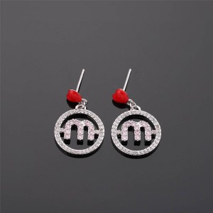 miumiu ring letter MICRO CANDY JEWELS earrings 5JO567
