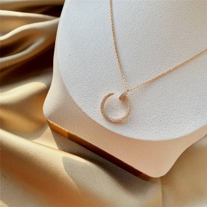 Cartier official website diamond JUSTE UN CLOU nail necklace