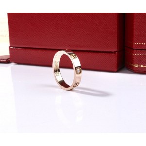 cartier narrow solitaire seven nail Love wedding ring