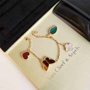 Van Cleef & Arpels VCA Lucky Alhambra Bracelet 4 Patterns