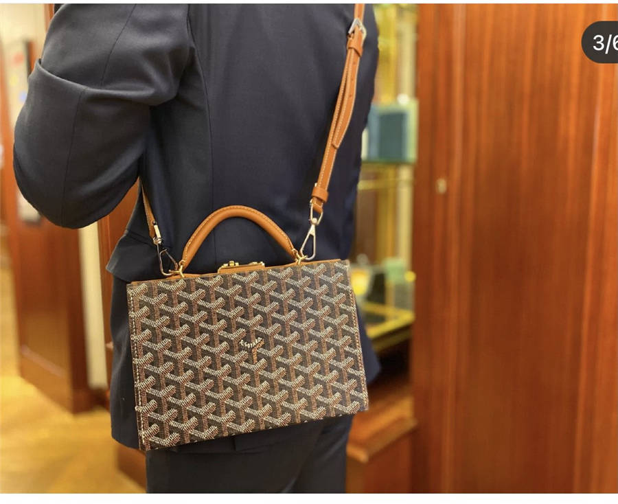 goyard box bag