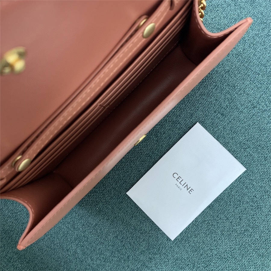 CÉLINE: CELINE MAILLON TRIOMPHE WALLET ON CHAIN