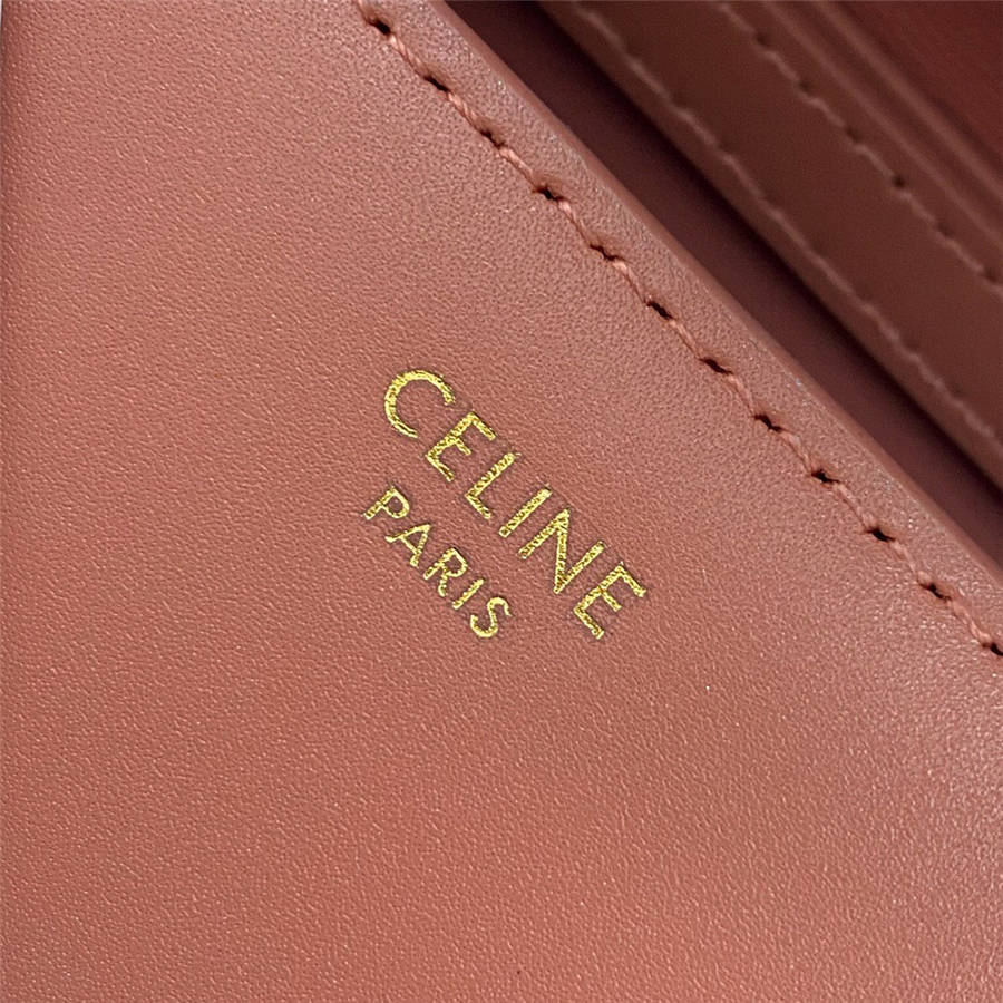 CÉLINE: CELINE MAILLON TRIOMPHE WALLET ON CHAIN